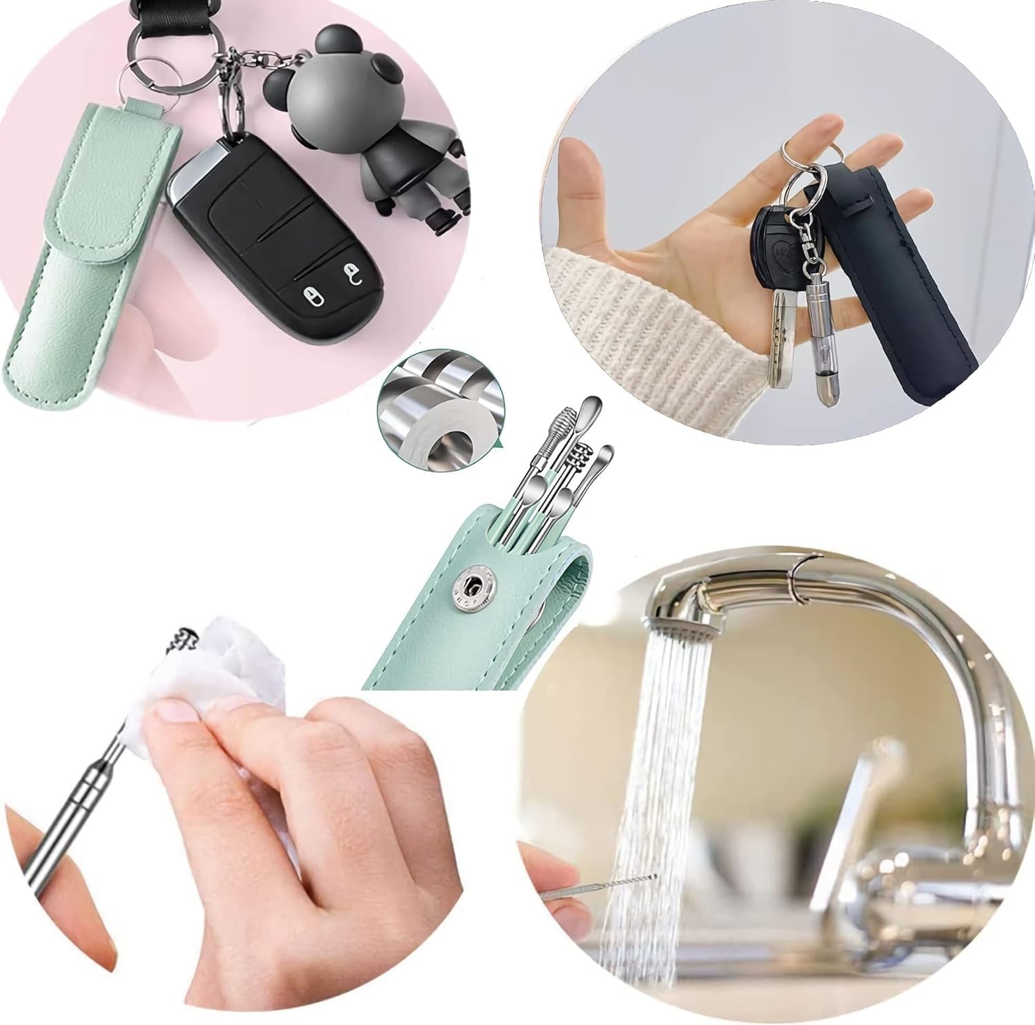 Set na Bezpečné a Jemné Čistenie Uší