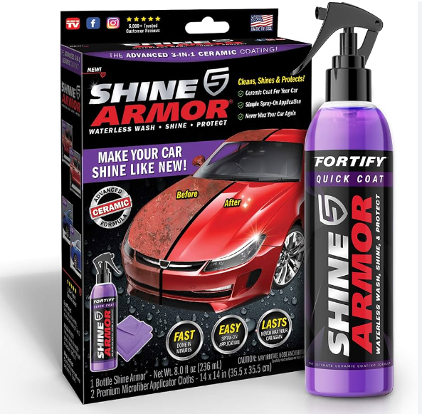 Keramický povlak na auto 3 v 1 + darčeková handrička