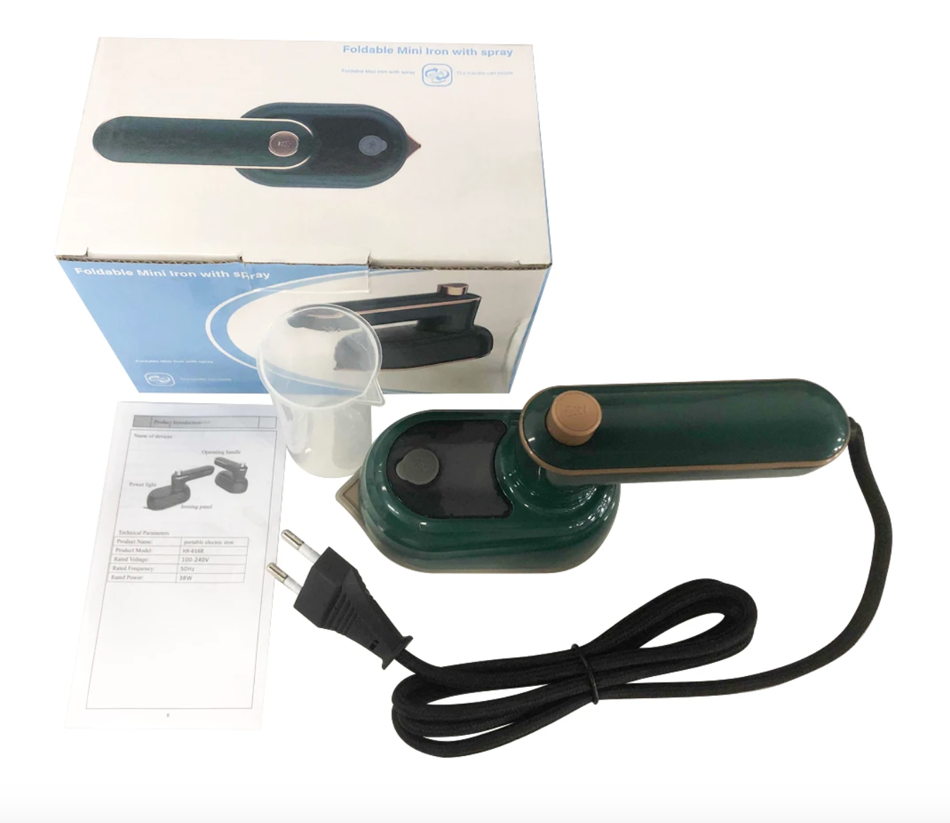 Profesionálny Prenosný Parový Žehlička