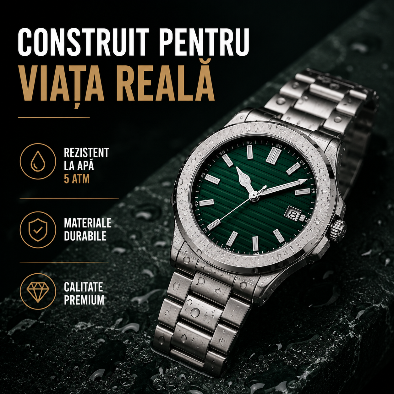 Ceas Premium pentru Bărbați. Arată Mai Scump Decât Costă