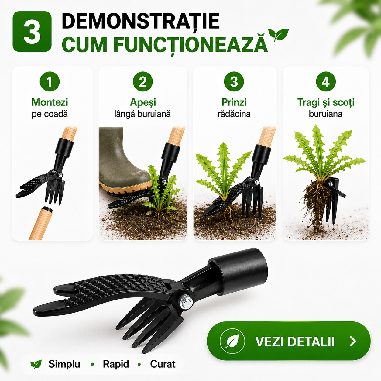 Unealtă Pentru Scos Buruieni