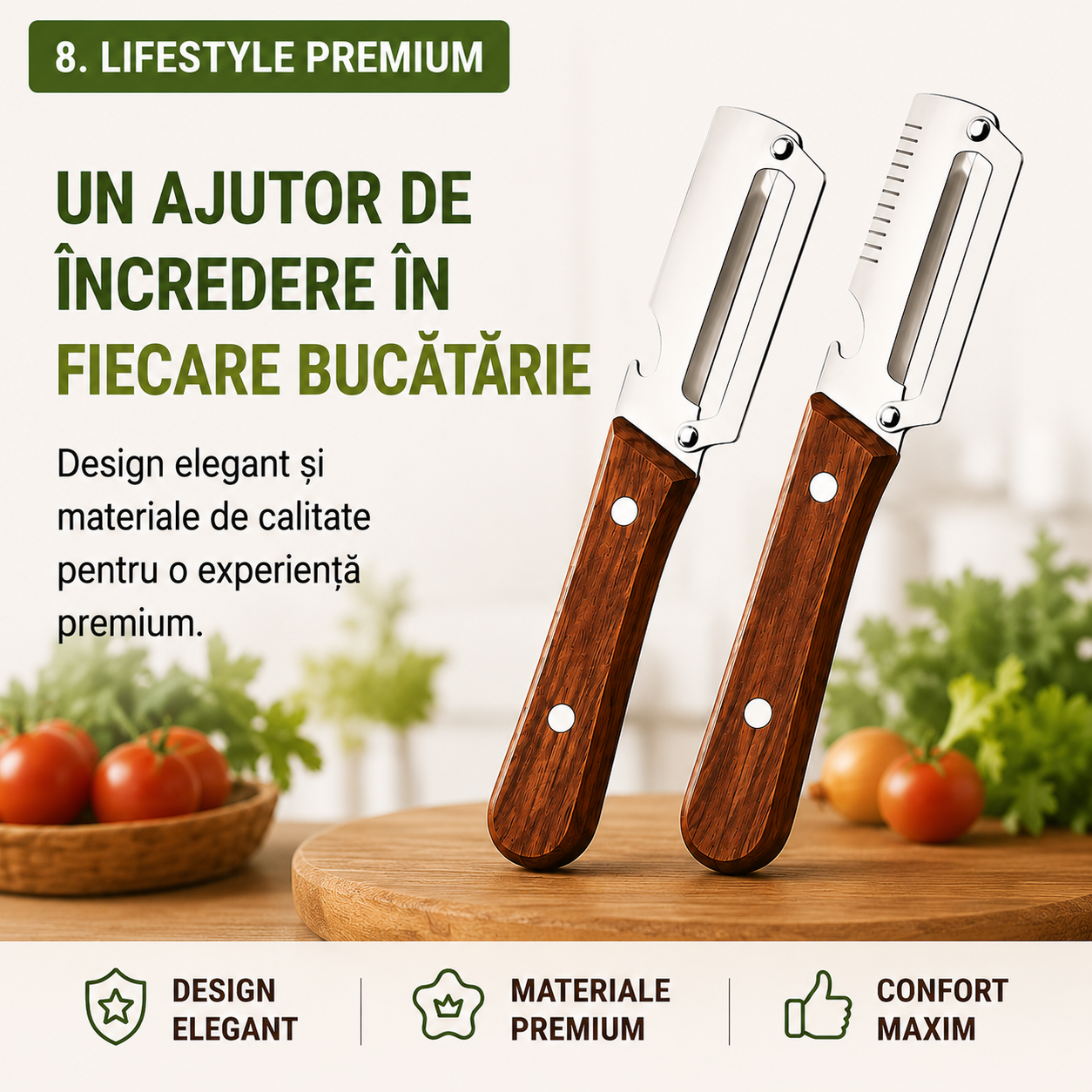 Curățător 2 în 1 pentru Legume și Fructe