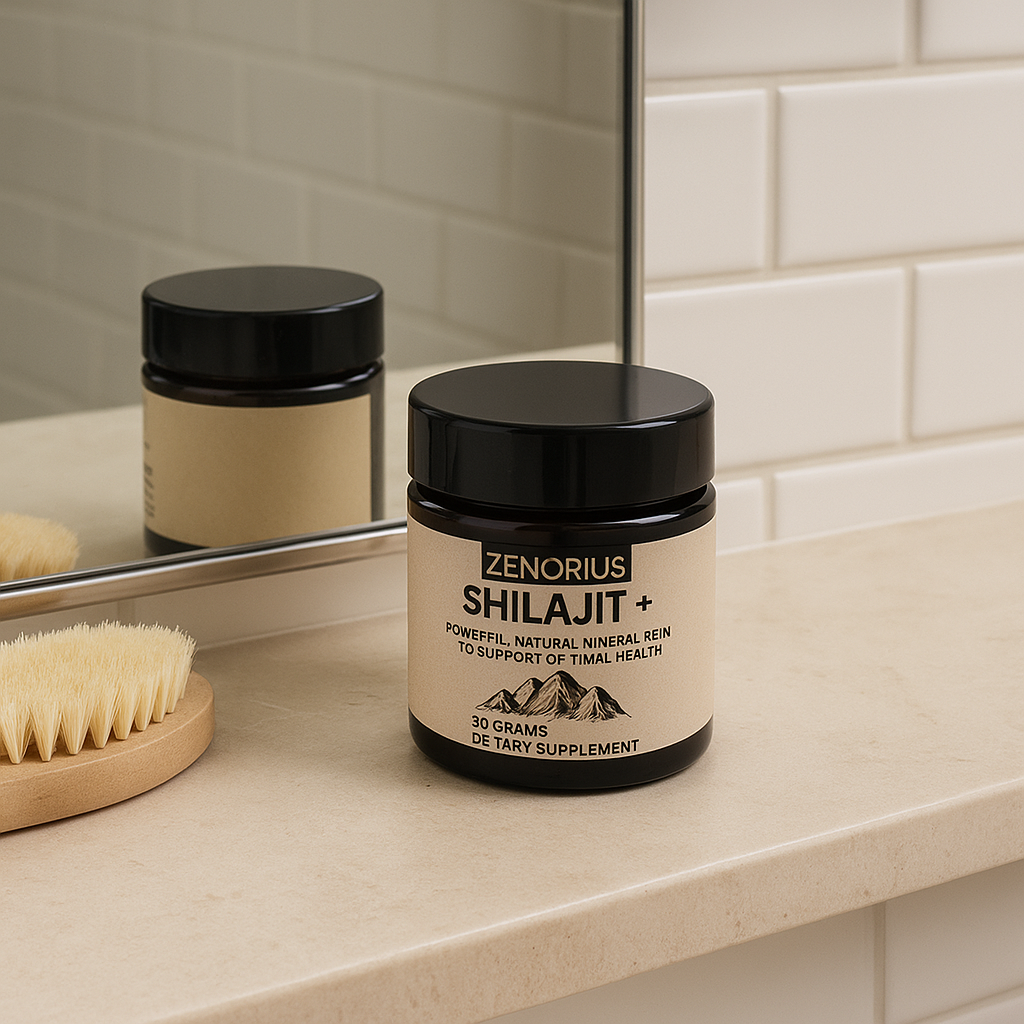 Zenorius Shilajit – Čistá Živica z Himalájí na Supernabitie Mysle a Tela