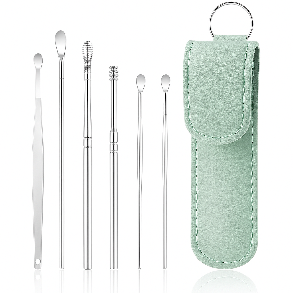 Set na Bezpečné a Jemné Čistenie Uší