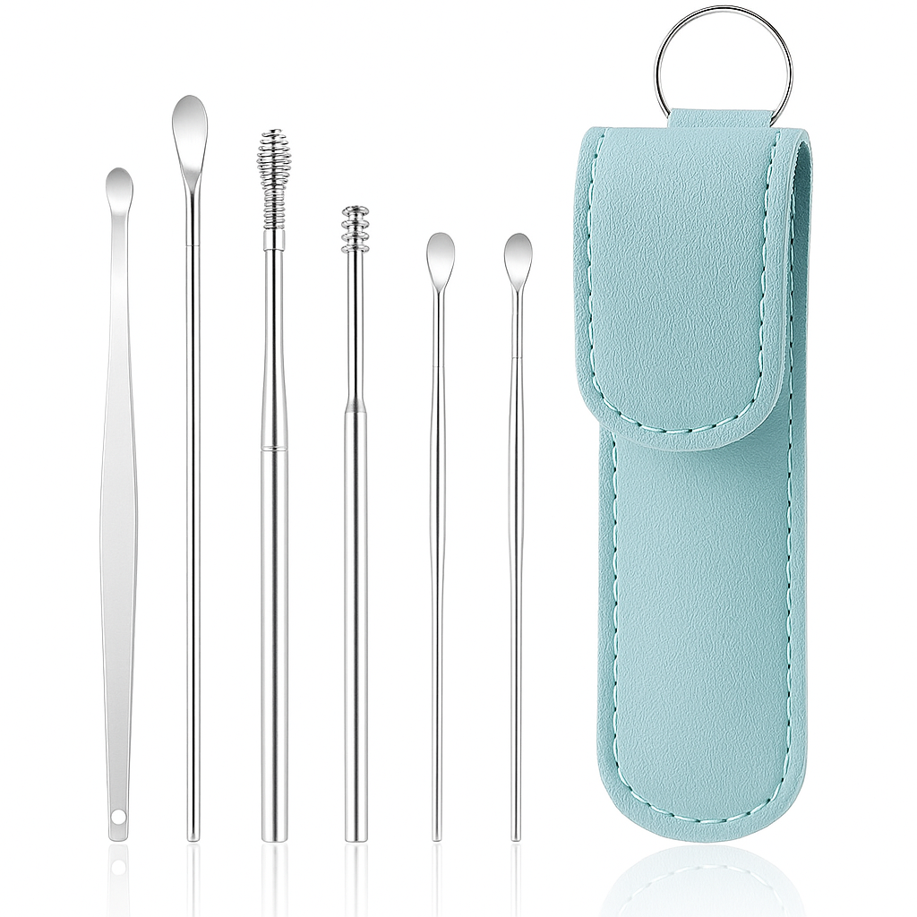 Set na Bezpečné a Jemné Čistenie Uší