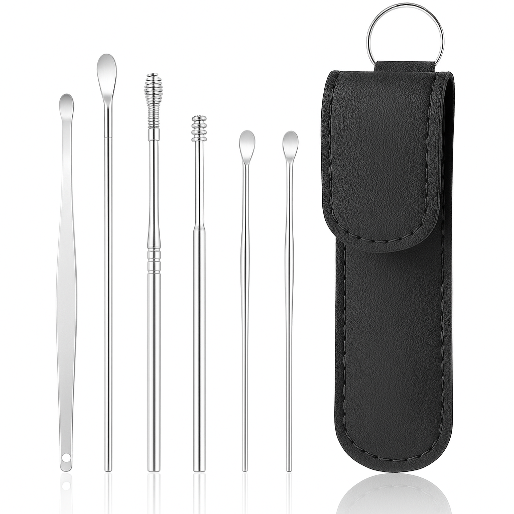 Set na Bezpečné a Jemné Čistenie Uší