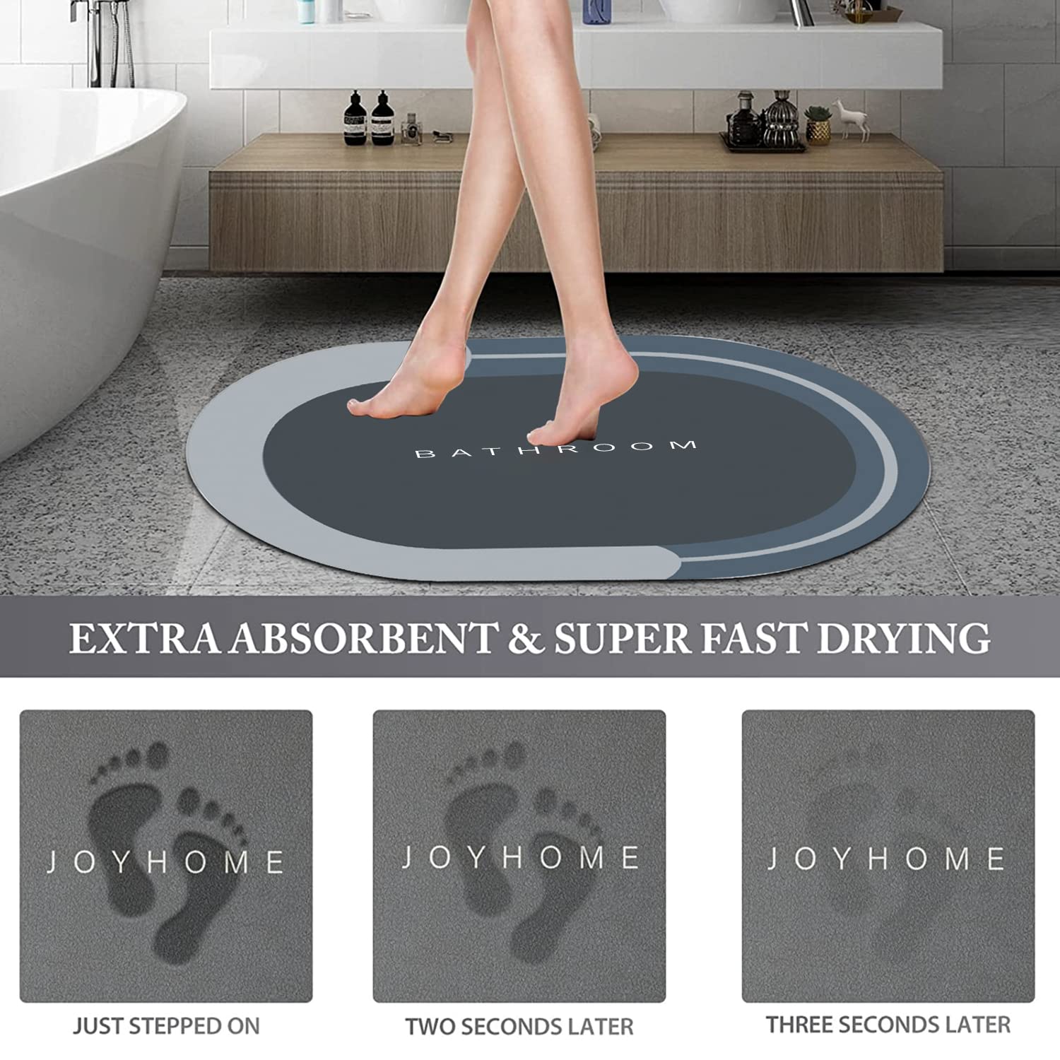 Absorpčná Kúpeľňová Rohož