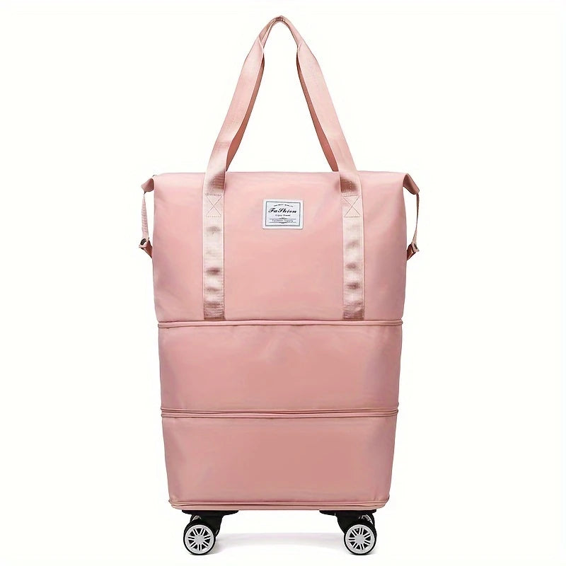 Cestovná Taška Na Zips, Rozšíriteľná s Kolieskami