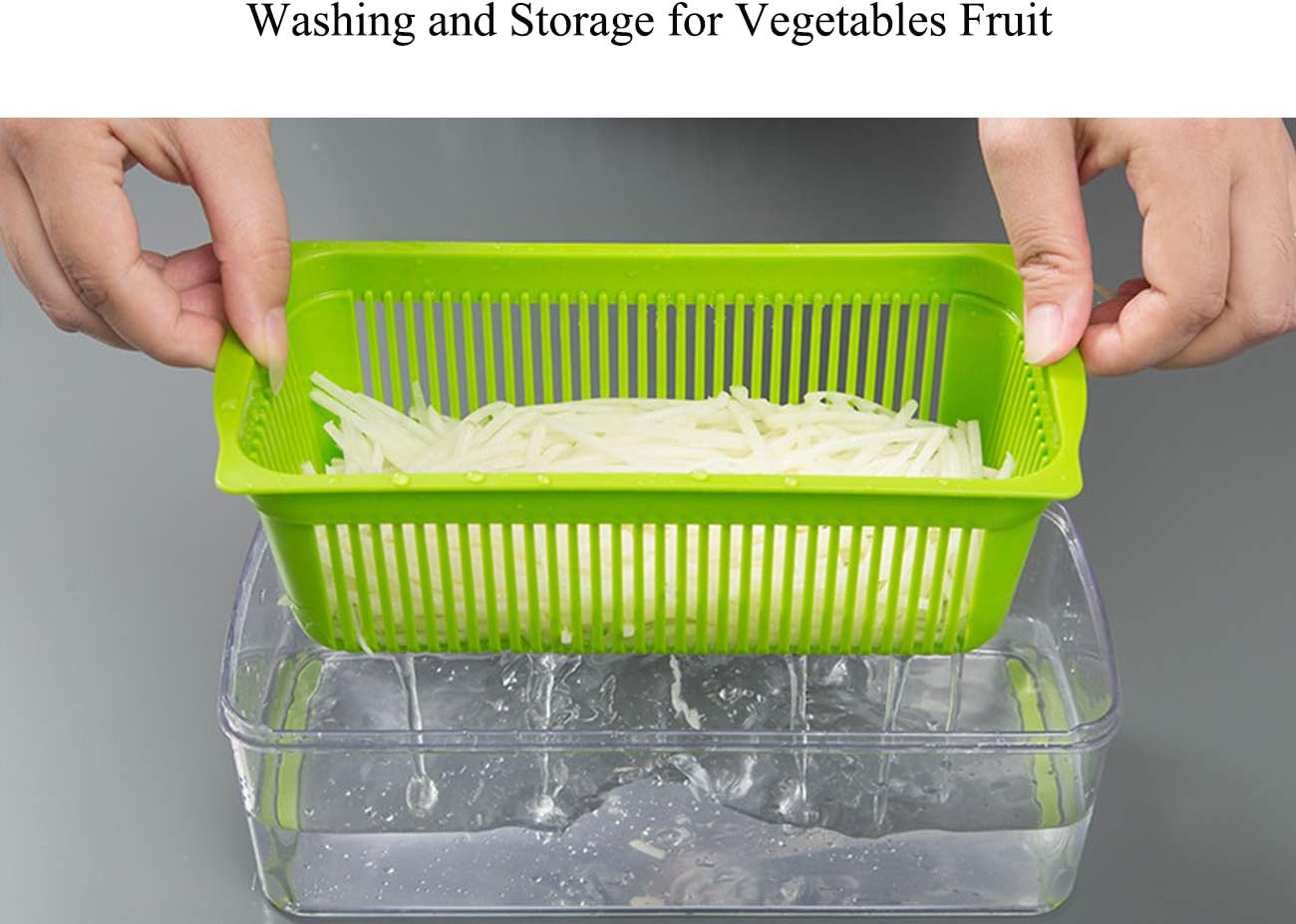 Multifunkčná Strúhadlo Na Zeleninu A Ovocie, Nerezové Čepele 🥕🥒🍎