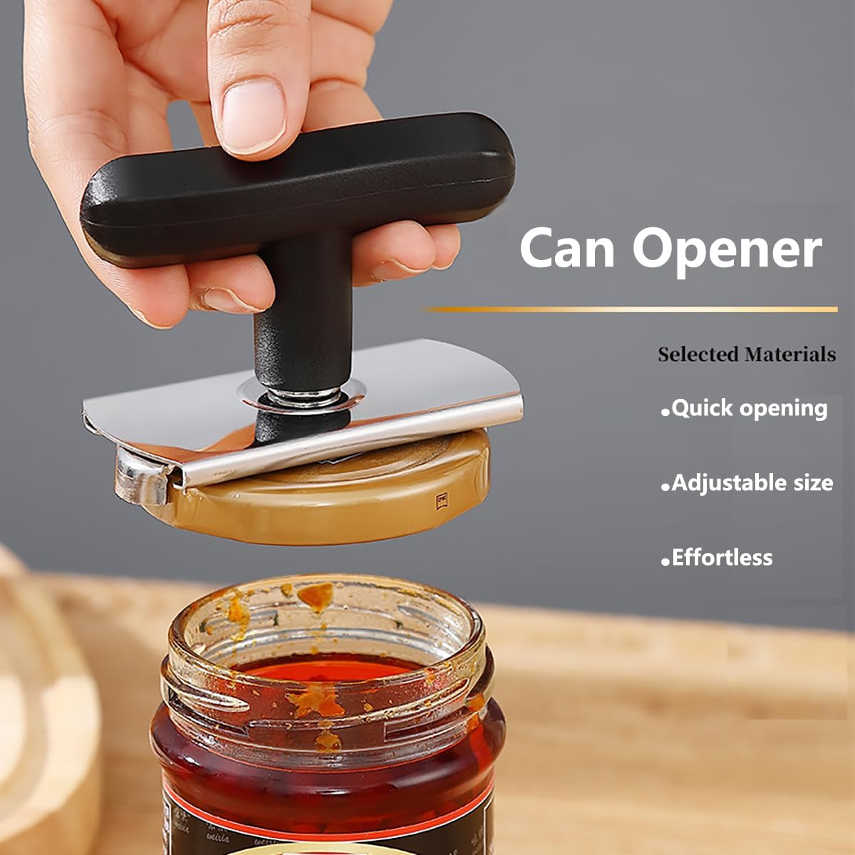 Otvárač na poháre z nehrdzavejúcej ocele