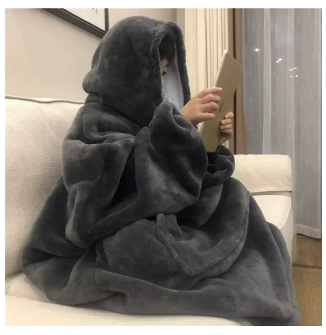 Mikina S Kapucňou A Vreckom, Oversized, Typu Deka