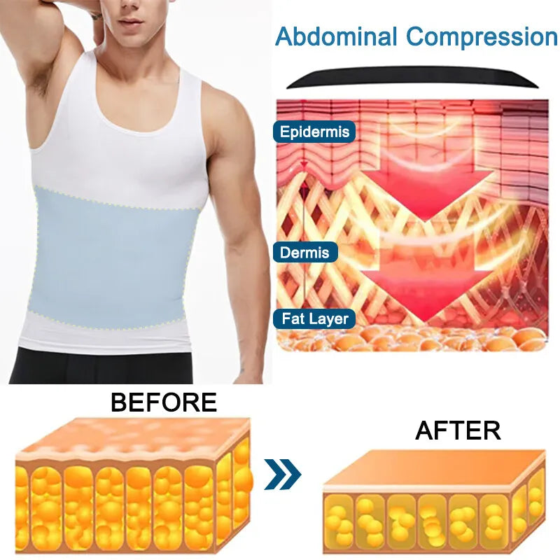 Kompresný Nátelník Na Spaľovanie Tukov