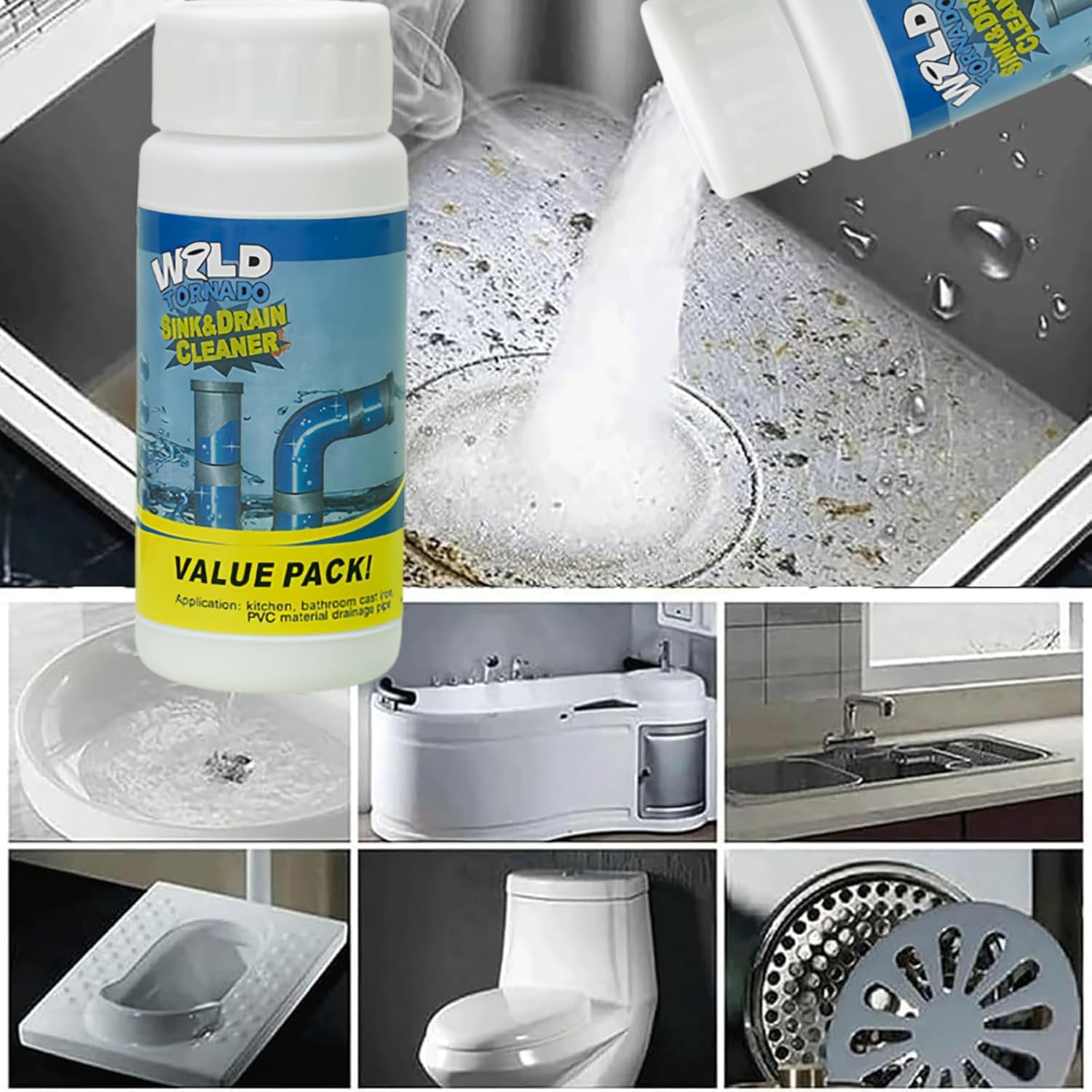 Čistiaci Roztok Na Čistenie Odpadových Rúr S Dezodorizačnou Funkciou