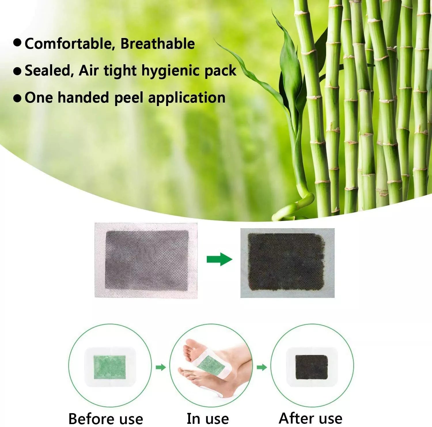 Detoxikačné náplasti 10+10 ZADARMO