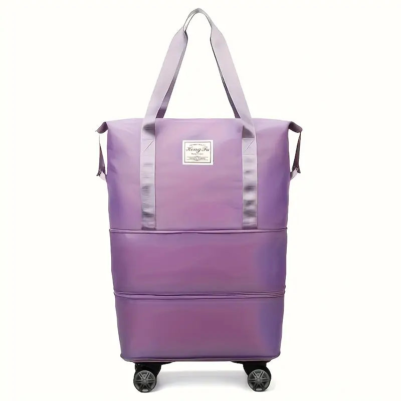 Cestovná Taška Na Zips, Rozšíriteľná s Kolieskami