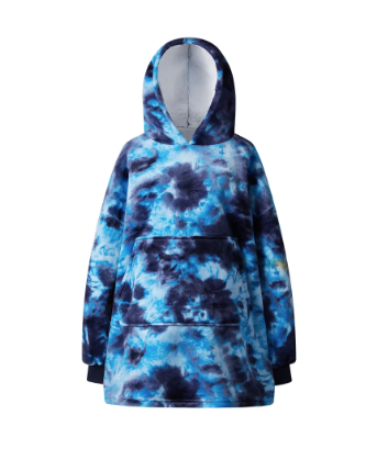 Mikina S Kapucňou A Vreckom, Oversized, Typu Deka