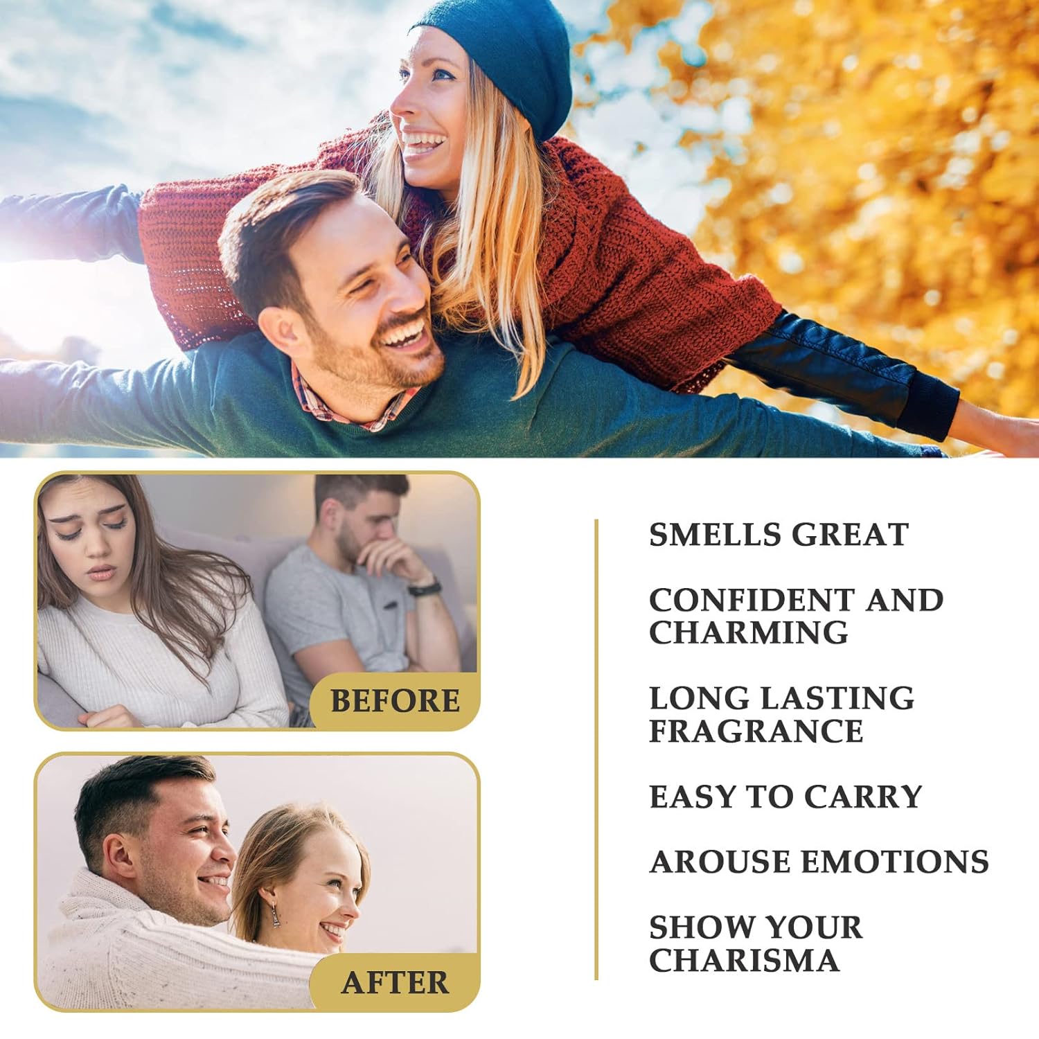 Parfum s Feromónmi pre Mužov