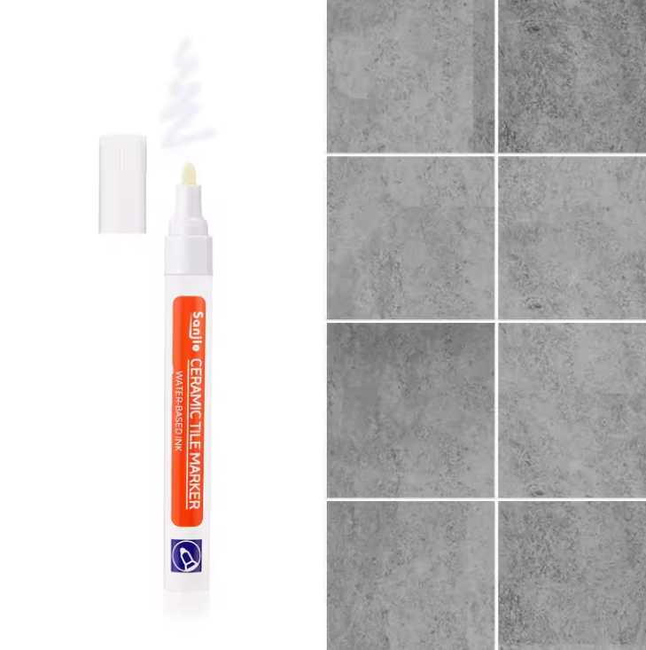 Ponúknite 2 korektor škár na dlaždice + 1 ZDARMA