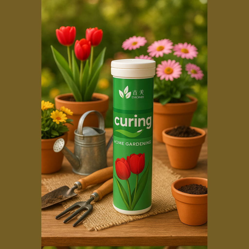 Fľaša S Hnojivovými Kapsulami Pre Rastliny